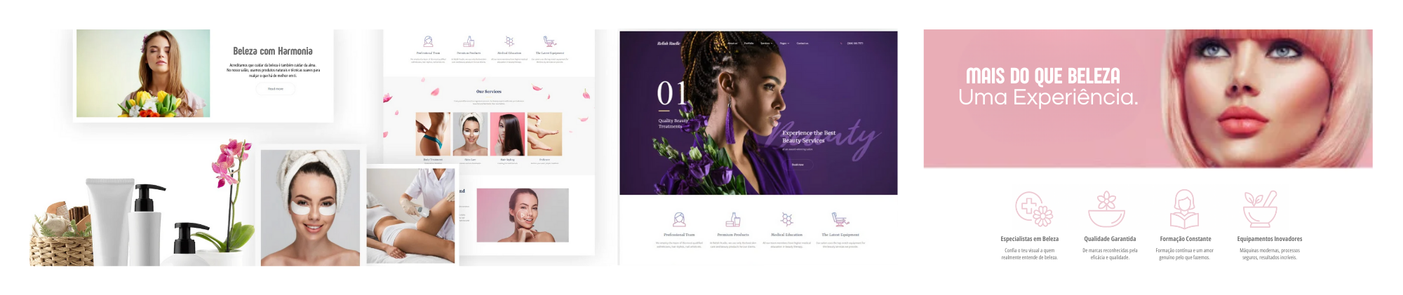 Landing page de cabeleireiros com depilação a destacar-se nas pesquisas online